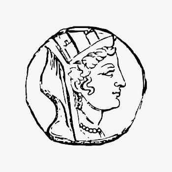 Old coin clipart, drawing illustration | Free Vector Illustration - rawpixel
