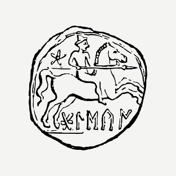 Old coin collage element, vintage | Free PSD Illustration - rawpixel