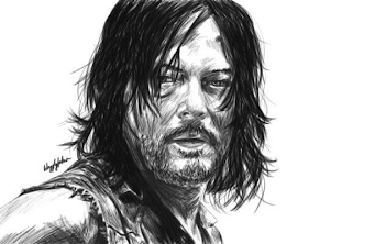 Old drawing I did a few months ago) Daryl Dixon - Drawing ...
