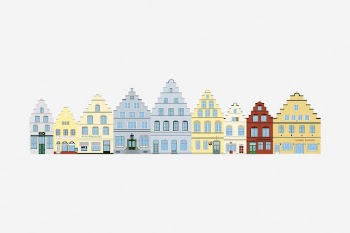 Old German town clipart illustration. | Free Photo - rawpixel
