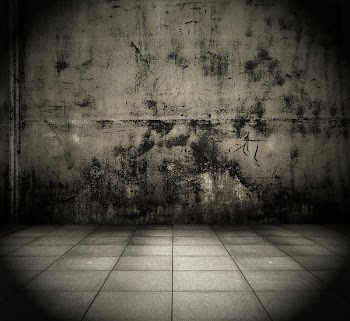 old grunge metallic interior