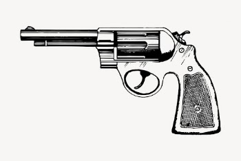 Old gun clipart, vintage illustration | Free Vector - rawpixel