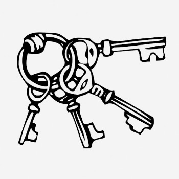 Old keys, object hand drawn | Free Photo - rawpixel