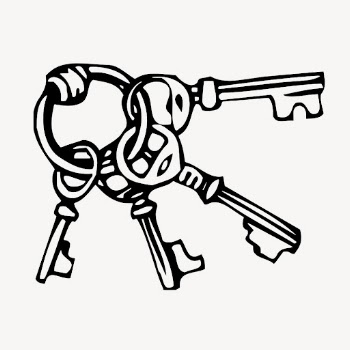 Old keys, object hand drawn | Free Vector - rawpixel