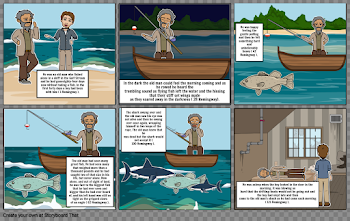 Old Man and the Sea Storyboard par 70f495b6
