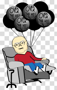 Old Man Birthday Clipart Png Images