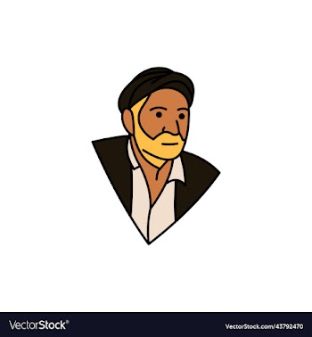 old man creative design
