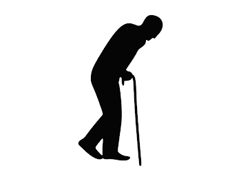 Old Man Svg Walking Svg Cane Cutting File Old Man Clipart | PNGio