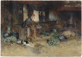 Old man threading yarn, by Allan | Free Photo - rawpixel