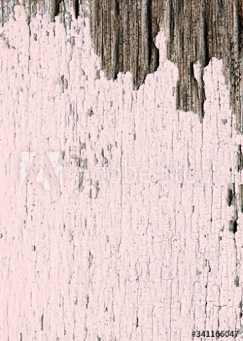 Old paint on wooden floor