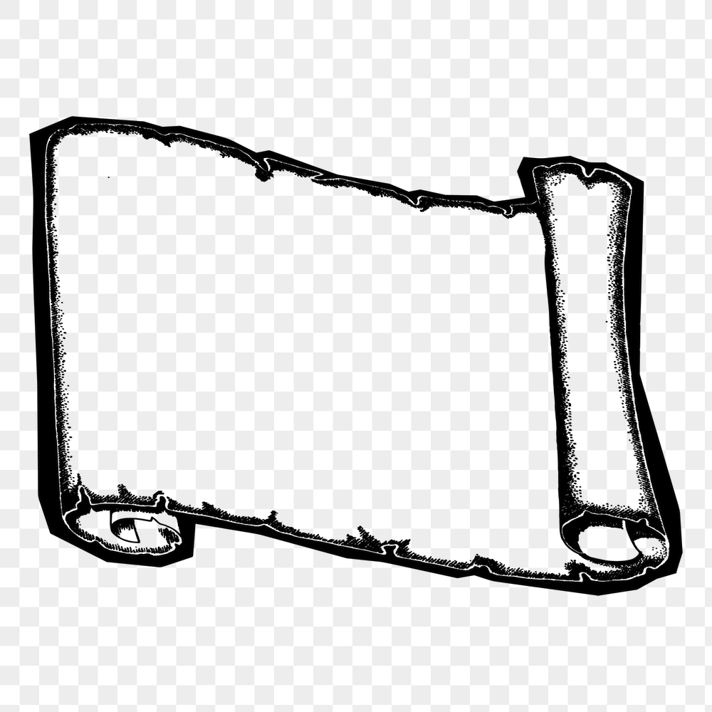 Old paper png frame sticker, | Free PNG - rawpixel