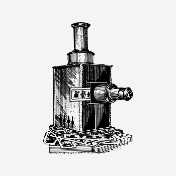 Old projector clipart, vintage object | Free PSD Illustration - rawpixel