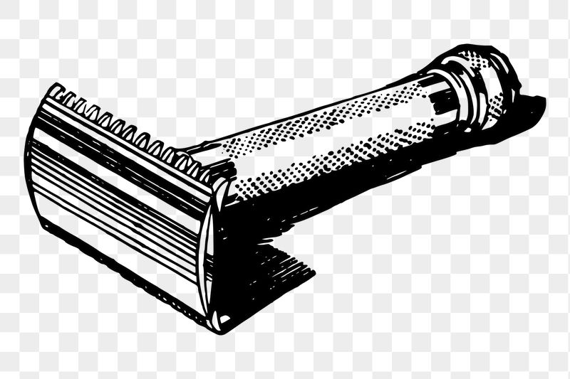 Old razor png sticker illustration, | Free PNG - rawpixel