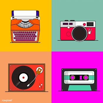 Old school device vector | Free stock vector - 24206