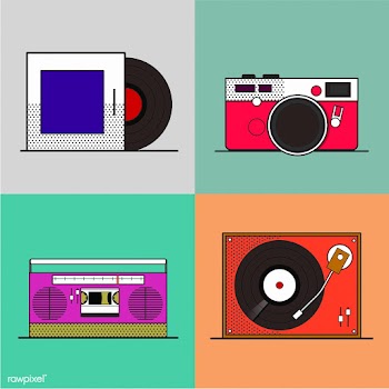 Old school device vector | Free stock vector - 24219