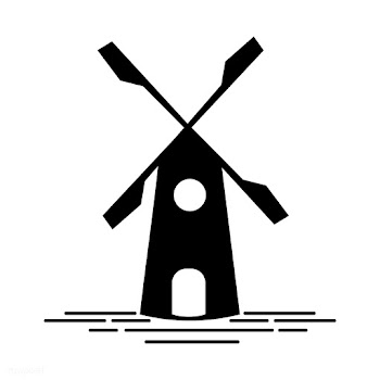 Old style windmill logo illustration | Free stock vector - 429619