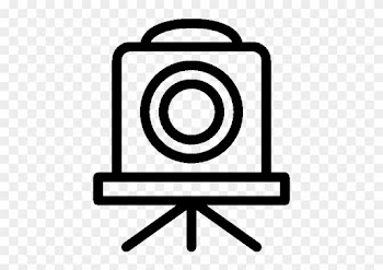 Old Time Camera Icon - Defect Png