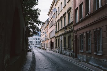 Old Town street in the late afternoon 3