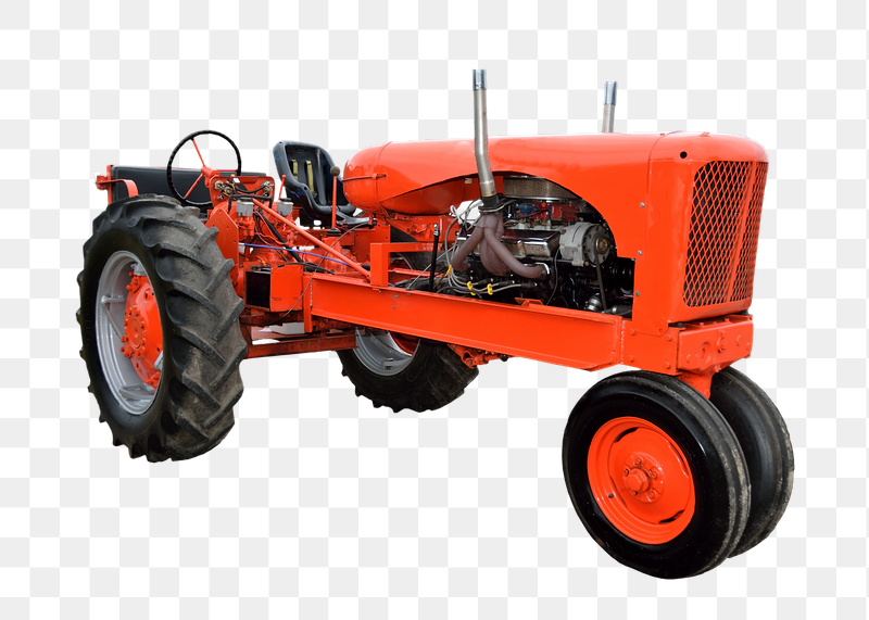 Old tractor png sticker, transparent | Free PNG - rawpixel