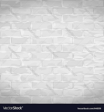  					Old white brick wall vector&nbsp;image														