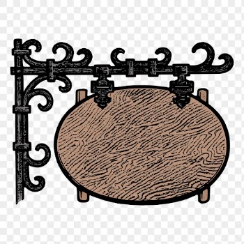 Old wooden sign png sticker | Free PNG - rawpixel