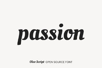 Oleo Script open source font | Free Font Add-on - rawpixel