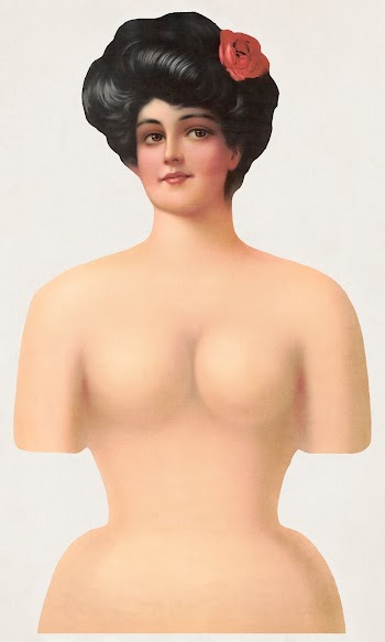 Olga (1906) Victorian woman's body | Free Photo Illustration - rawpixel