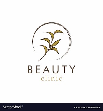 Olive beauty clinic logo design vector image