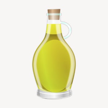 Olive oil bottle clipart, illustration | Free Vector - rawpixel