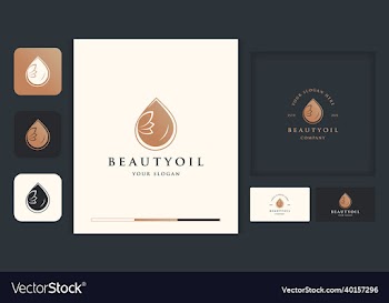 olive oil or water drop luxury for beauty