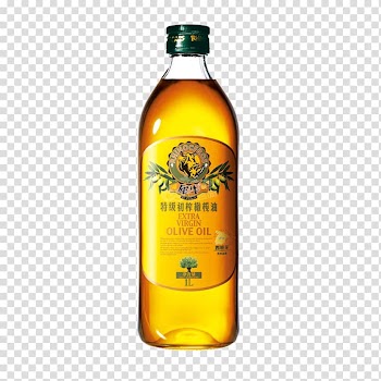 Olive oil Vegetable oil Bottle, olive oil transparent background PNG clipart