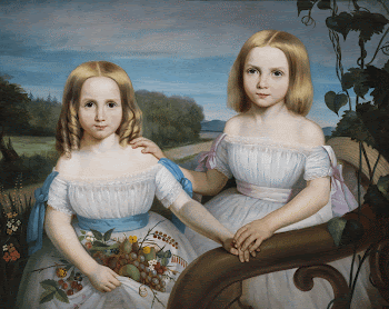 Olympe and Flore Chauveau, daughters | Free Photo - rawpixel