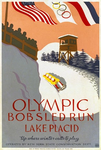"Olympic bobsled run, Lake Placid | Free Photo Illustration - rawpixel