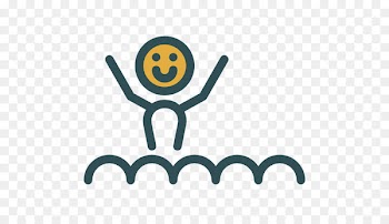 Olympic Games Sport Swimming Icon - Happy people 