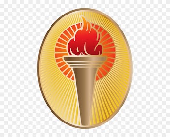 Olympic Medals Clipart - Girl With Torch Transparent Background