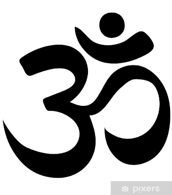 om vector symbol aum Wall Mural • Pixers® - We live to change