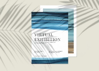 Ombre watercolor poster mockup psd | Free PSD Mockup - rawpixel