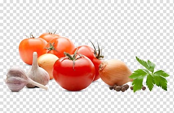 Omelette Tomato Bell pepper Black pepper Meat chop, HD vegetables posters transparent background PNG clipart