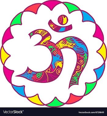 Omkara symbol vector image