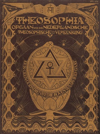 Omslag tijdschrift Theosophia (1896) vintage | Free Photo Illustration - rawpixel