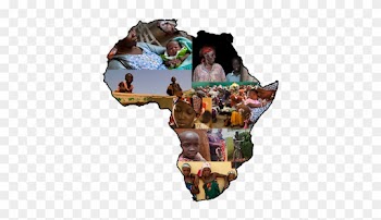 On April 25th People Across The Globe Take Part In - Collage Of Africa And Map
