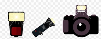 On Camera External Flash Also Refers To The Type Of - Illustration