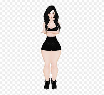 On Imvu You Can Customize 3d Avatars And Chat Rooms - Little Black Dress