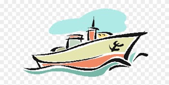 On The Boat - English Alphabet Drawing X