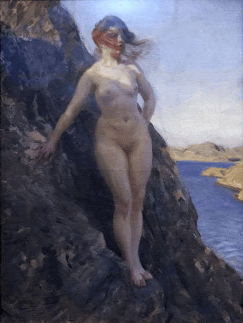 On the Rock (1904) painting | Free Photo - rawpixel