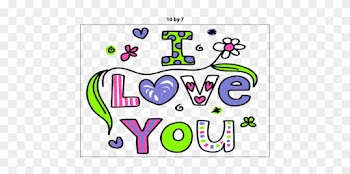 On This Free Printable 10×7 Poster You Will Find The - Love You Words