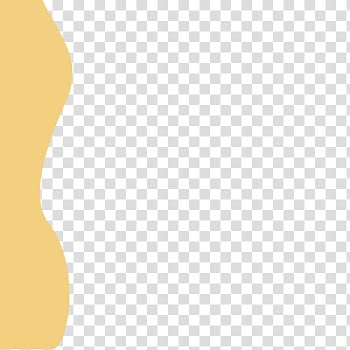 Ondas, yellow abstract art transparent background PNG clipart