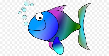 One Fish, Two Fish, Red Fish, Blue Fish Siamese fighting fish Clip art - Cartoon Fish Cliparts 