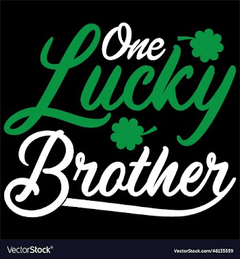 one lucky brother gift st patricks day t shirt