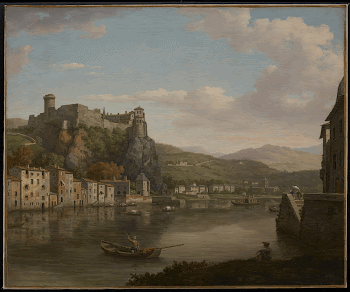 One of a pair of paintings, | Free Photo - rawpixel